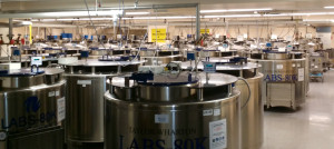 Over 60 Liquid nitrogen tanks with ???? sample capacity